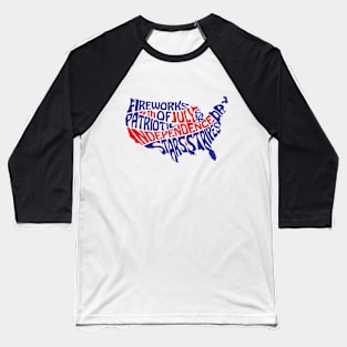 4th of July Independence Day Baseball T-Shirt